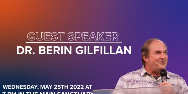 Guest Speaker Dr. Berin Gilfillan - May 2022