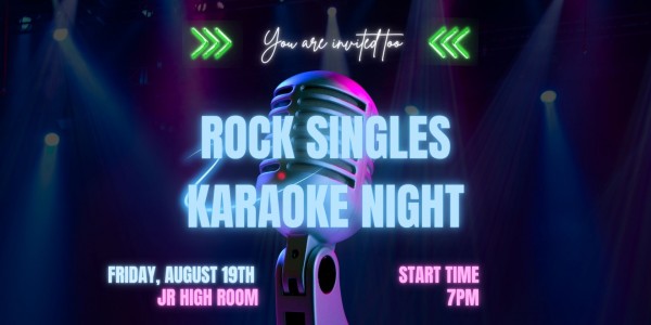 Singles Ministry Karaoke Night