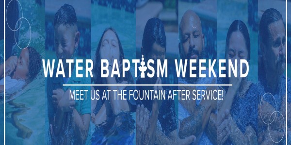 October 2023 Water Baptism